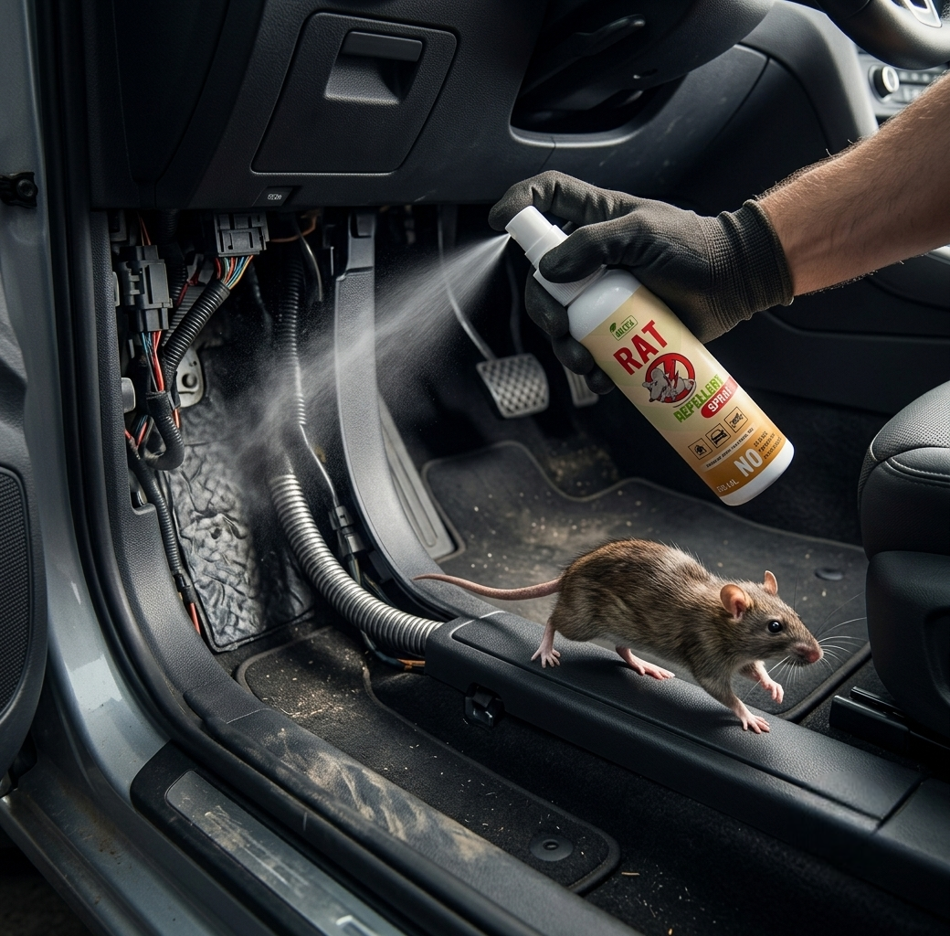 Herbal Rat Repellent Spray (Buy 1 Get 2 Free)