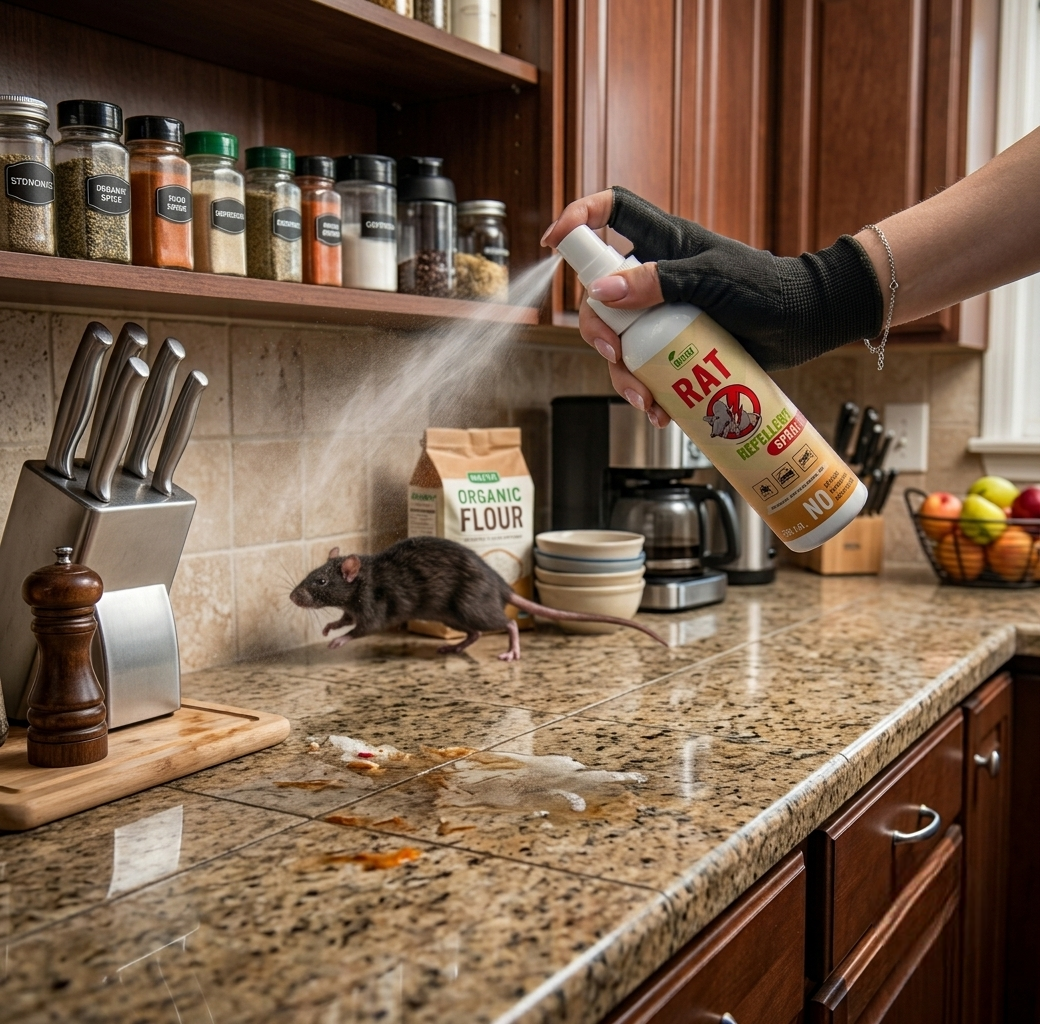 Herbal Rat Repellent Spray (Buy 1 Get 2 Free)