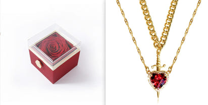 Heart And Sword Necklace